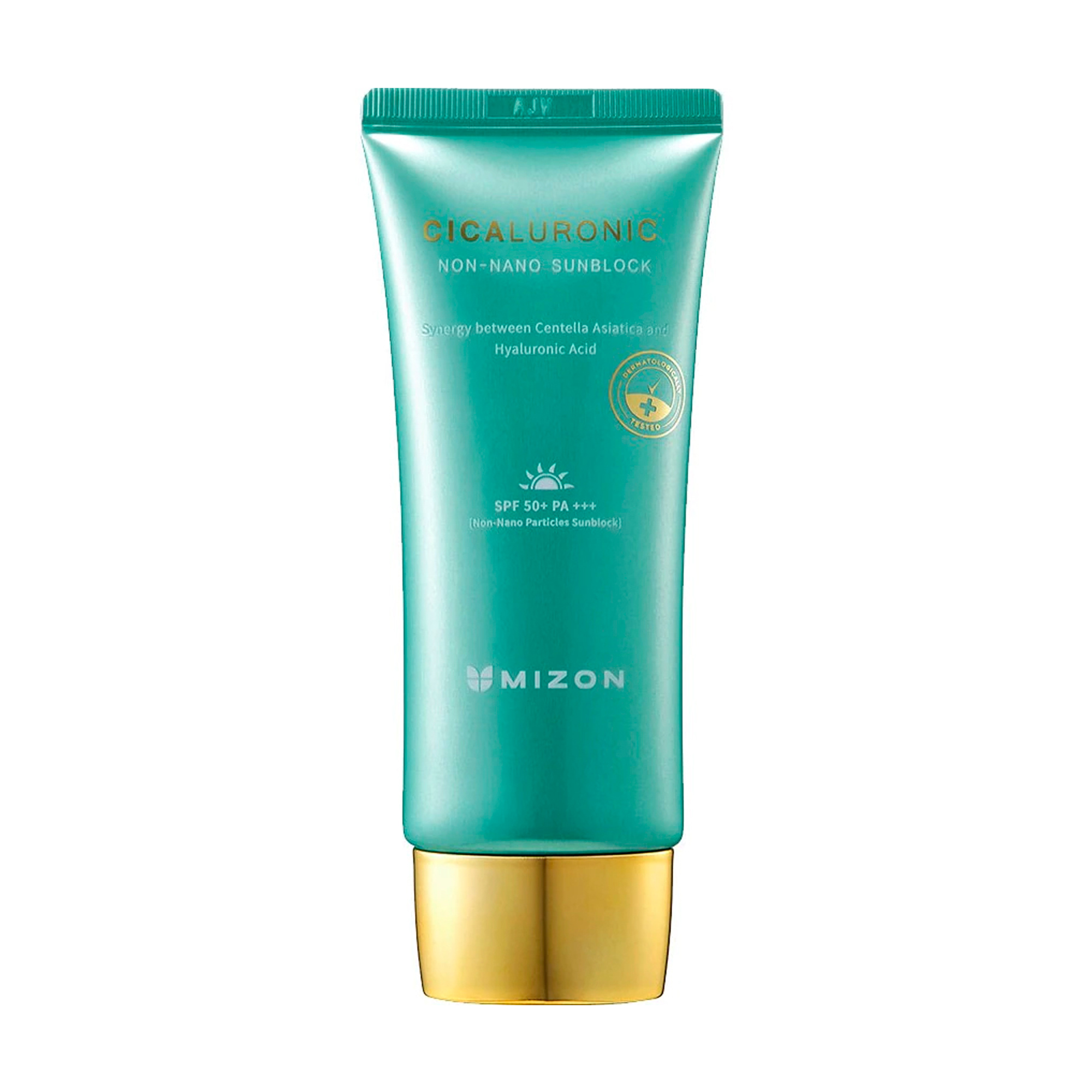 Сонцезахисний зволожувальний крем для обличчя Mizon Cicaluronic Non-nano Sunblock SPF 50+ PA+++, 50 мл